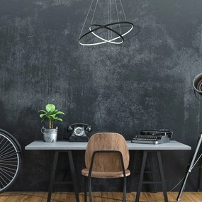 Závesné LED svietidlo Orion, 2x LED 53w, 3000k, b