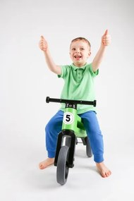 Funny Wheels - Odrážadlo 2v1 RIDER SPORT zelená/čierna