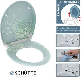 Eisl Sanitär WC sedátko Duroplast Soft Close Flower in The Wind 82381