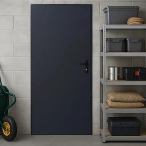 Plechové dvere 80, ľavé, antracit