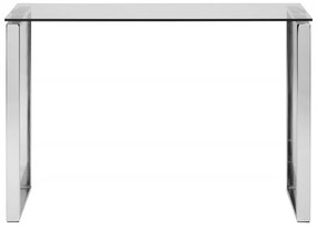 Konzolový stôl Katia strieborný