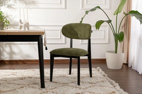 Sada jedálenských stoličiek Lionte Green andBlack, 2 ks
