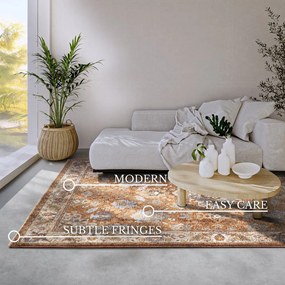 Oranžový koberec 200x265 cm Egon – Villeroy&amp;Boch