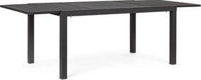 Hliníkový záhradný jedálenský stôl 90x160 cm Hilde – Bizzotto