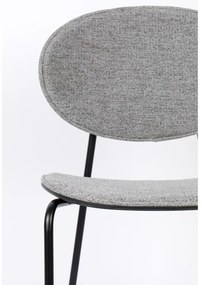 Sivé barové stoličky v súprave 2 ks 96 cm Donny – White Label