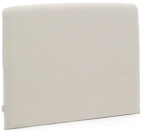 Sivé čelo postele 108x75 cm Valma – Kave Home