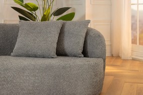 Pohovka ATELIER 230 cm bouclé šedá