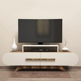 TV stolík Rose Walnut Cream
