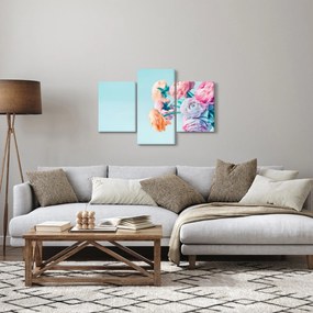 Obraz - Kvety vo váze (90x60 cm)