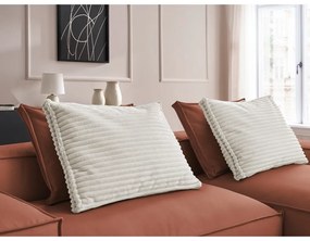 Tmavohnedá rohová pohovka z imitácie kože (variabilná) Boheme – Bobochic Paris