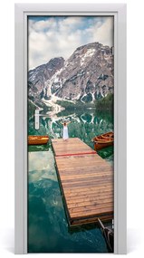 Fototapeta samolepiace na dvere hory 75x205 cm