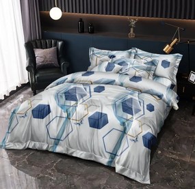 DomTextilu Kvalitné posteľné obliečky 2 časti: 1ks 140 cmx200 + 1ks 70 cmx80 Biela 66709-240381