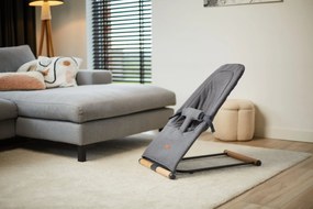 Lehátko skladacie Evolux Natural Anthracite