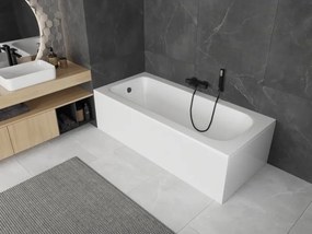 Mexen Vega obdĺžniková vaňa 180 x 80 cm s krytom, biela - 55011808000X