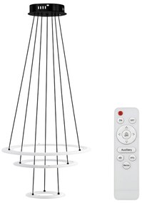 Toolight Toolight, LED stropné osvetlenie 46cm, G040-3CP, čierna, OSW-06307