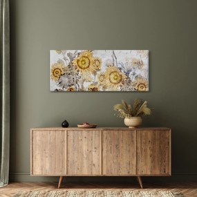 Obraz - Slnečnica v stene (120x50 cm)