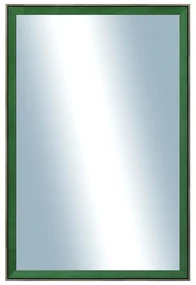 DANTIK - Zrkadlo v rámu, rozmer s rámom 40x60 cm z lišty Inclinata colori zelená (3138)