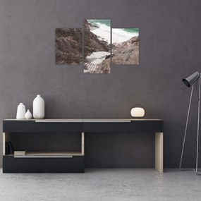 Obraz - Cesta k smaragdovému moru (90x60 cm)