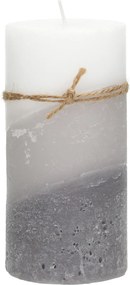 Sviečka Lucia 14cm marble grey