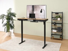 PC stolík Osto 140 (dub čierny + čierna). Vlastná spoľahlivá doprava až k Vám domov. 1109839