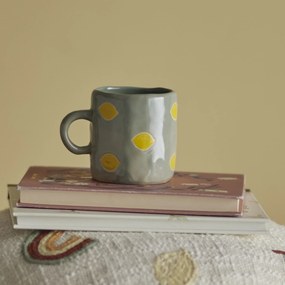 Bloomingville Kameninový hrnček Agnes Green 230 ml