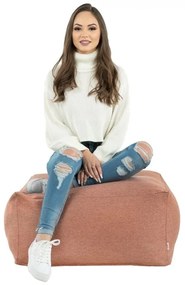 Eco Friendly taburetka z recyklovaných PET fliaš – 8 farieb – Balance 69×69×35 cm Farba: Oranžový
