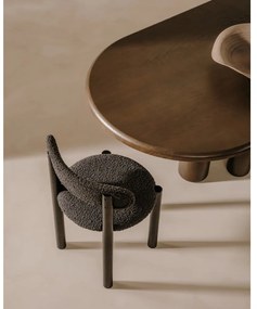 Čierne jedálenské stoličky v súprave 2 ks Nebai – Kave Home