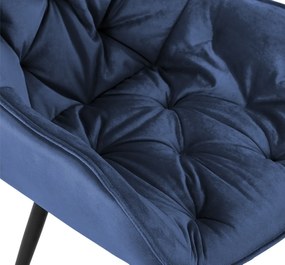 Stolička Tanna - zamat - Modrá