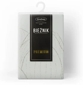 OBRUS BLINK 12 35X140 CM BIELY