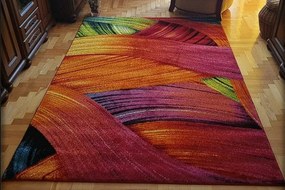 Moderný viacfarebný koberec Magic Ocean – živé vzory do interiéru Rozmer: 250x300 cm