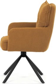 Jedálenská stolička žltá HC-X1128 YEL2
