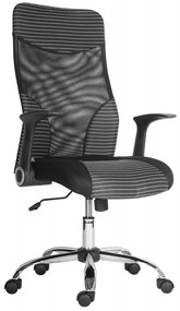 Kancelárska otočná stolička Antares WONDER LARGE — viac farieb, čierna sieť/látka Červená