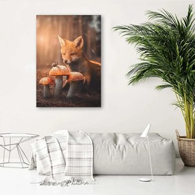 Gario Obraz na plátne Líška v čarovnom lese - Jose Francese Rozmery: 40 x 60 cm