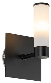 Moderná nástenná lampa do kúpeľne čierna IP44 - Bath