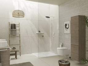 Hansgrohe Pulsify S, sprchová súprava 100 1jet EcoSmart so sprchovou tyčou 900 mm, biela matná, HAN-24382700