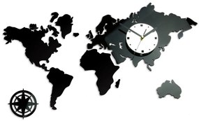 Moderné nástenné hodiny WORLD