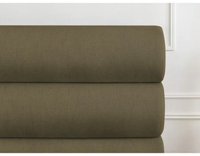 Tmavozelená čalúnená dvojlôžková posteľ s úložným priestorom s roštom 160x200 cm Jagna – Bobochic Paris