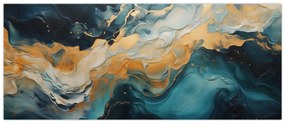 Obraz - Abstrakcia (120x50 cm)