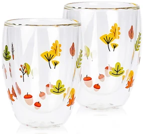 4Home Termo pohár Autumn Hot&Cool 350 ml, 2 ks