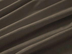 Biante Zamatový záves SV-031 Hnedá khaki 140x140 cm