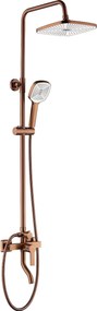 Rea Argus, sprchový set s vaňovou výlevkou, medená matná, REA-P3001