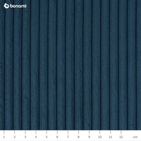 Modrá menčestrová rozkladacia pohovka 218 cm Tori - Bonami Selection