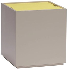 Žlto-sivá truhlica z jaseňového dreva 40x45 cm Vault – Hübsch