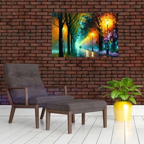Obraz - Nočná prechádzka (90x60 cm)