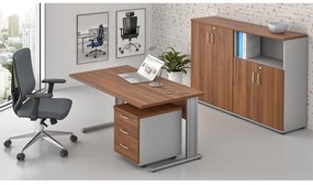 Zostava kancelárskeho nábytku Visio LUX 5, orech
