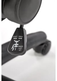 Kancelárska stolička BOB čierna/šedá