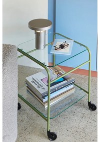 Svetlosivá LED stmievateľná stolová lampa (výška 20 cm) BringMe – Hübsch