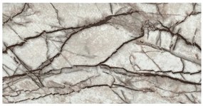Samolepiaci FLEXI panel Marble Brown 60x30 cm