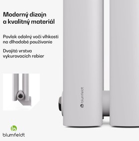 Blumfeldt Tallheo radiátor 60x60 707W