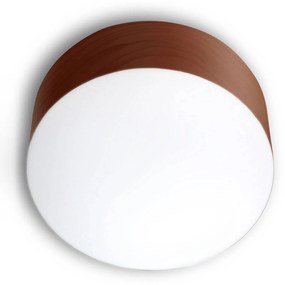 LZF Gea stropné svietidlo 0-10V dim Ø30cm čokoláda